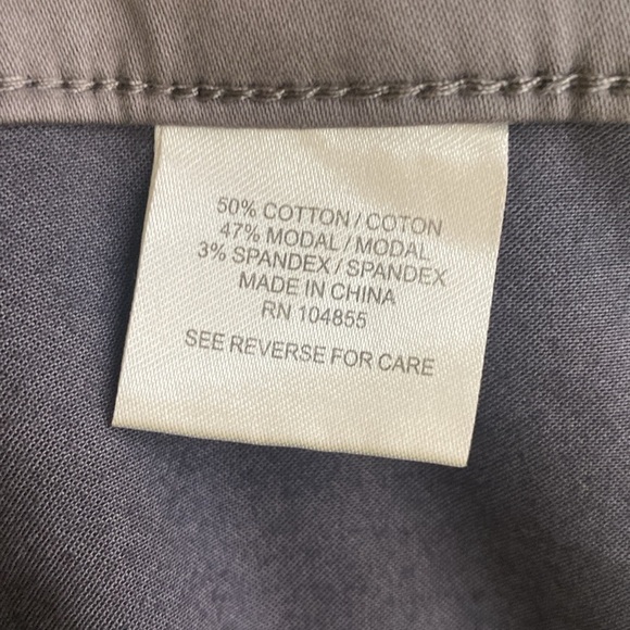 Lila Ryan The Zuri Tapered Pants Steel Grey Size 12 - Picture 6 of 6